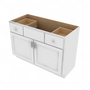 Essential White Vanity Sink Base - 48" W x 34.5" H x 21" D Default Title