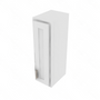 Essential White Single Door Wall Cabinet - 9" W x 30" H