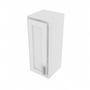 Essential White Single Door Wall Cabinet - 12" W x 30" H Default Title