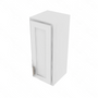 Essential White Single Door Wall Cabinet - 12" W x 30" H Default Title