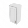 Essential White Single Door Wall Cabinet - 15" W x 30" H Default Title