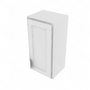 Essential White Single Door Wall Cabinet - 15" W x 30" H Default Title