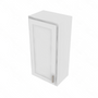 Essential White Single Door Wall Cabinet - 18" W x 36" H Default Title