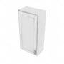 Essential White Single Door Wall Cabinet - 21" W x 42" H Default Title