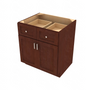 Shaker Espresso Double Door Standard Base Cabinet - 30" W x 34.5" H x 24" D 30" W