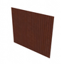 Shaker Espresso Bead Board - 48" W x 42" H x 0.25" D 48" W
