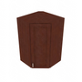 Shaker Espresso Corner Wall Cabinet - 27" W x 42" H x 15" D 27" W