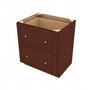 Shaker Espresso 2 Drawer Base Cabinet - 30" W x 34.5" H x 24" D 30" W