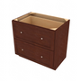 Shaker Espresso Drawer Base - 2 Drawer 36" W x 34.5" H x 24" D 36" W