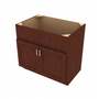 Shaker Espresso 36" Farm House Sink Base Cabinet - 36" W x 34.5" H x 24" D 36" W