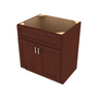 Shaker Espresso Sink Base Cabinet - 30" W x 34.5" H x 24" D 30" W