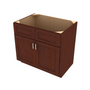 Shaker Espresso Sink Base Cabinet - 36" W x 34.5" H x 24" D 36" W