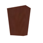 Shaker Espresso Cabinet Leg - 3" W x 4.5" H x 3" D 3" W