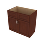 Shaker Espresso Double Door Vanity - 33" W 33" W