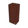 Shaker Espresso Single Door Wall Cabinet - 15" W x 36" H x 12" D 15" W