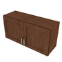 Shaker Kodiak Deep Wall Cabinet - 36" W x 18" H x 24" D Default Title