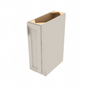Shaker Sand Single Door Full Height Base Cabinet - 9" W x 34.5" H x 24" D 9" W