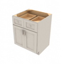 Shaker Sand Double Door Standard Base Cabinet - 27" W x 34.5" H x 24" D 27" W
