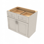 Shaker Sand Double Door Standard Base Cabinet - 36" W x 34.5" H x 24" D 36" W