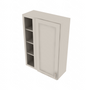 Shaker Sand Blind Wall Cabinet - 30" W x 42" H x 12" D 30" W
