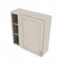 Shaker Sand Blind Wall Cabinet - 36" W x 36" H x 12" D 36" W