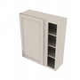 Shaker Sand Blind Wall Cabinet - 36" W x 42" H x 12" D 36" W