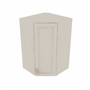 Shaker Sand Corner Wall Cabinet - 27" W x 42" H x 15" D 27" W
