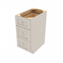 Shaker Sand Drawer Base Cabinet - 15" W x 34.5" H x 24" D 15" W