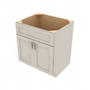 Shaker Sand Sink Base Cabinet - 30" W x 34.5" H x 24" D 30" W