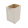 Shaker Sand 1 Trash Can Base (Full Height) - 18" W x 34.5" H x 24" D 18" W
