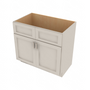 Shaker Sand Double Door Vanity - 36" W 36" W