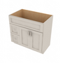 Shaker Sand Vanity Combo Cabinet Left - 36" W x 34.5" H x 21" D 36" W
