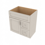 Shaker Sand Vanity Combo Cabinet Right - 30" W x 34.5" H x 21" D 30" W
