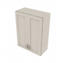 Shaker Sand Double Door Wall Cabinet - 27" W x 36" H x 12" D 27" W