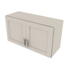 Shaker Sand Double Door Wall Cabinet - 33" W x 18" H 33" W