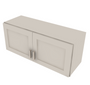 Shaker Sand Double Door Wall Cabinet - 36" W x 12" H 36" W