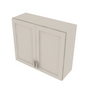 Shaker Sand Double Door Wall Cabinet - 36" W x 30" H x 12" D 36" W