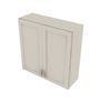 Shaker Sand Double Door Wall Cabinet - 36" W x 36" H x 12" D 36" W