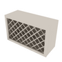 Shaker Sand Wine Rack - 30" W x 18" H x 12" D 30" W