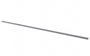 Shaker Designer White Bottom Edge Molding - 96" W x 0.75" H x 1.125" D 96" W