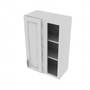 Shaker Designer White Blind Wall Cabinet - 24" W x 36" H x 12" D 24" W