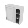 Shaker Designer White Blind Wall Cabinet - 30" W x 30" H x 12" D 30" W
