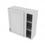 Shaker Designer White Blind Wall Cabinet - 36" W x 36" H x 12" D 36" W