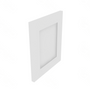 Shaker Designer White Decorative Cabinet End Panel - 11.5" W x 13.75" H x 0.75" D 11.5" W