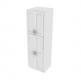 Shaker Designer White Double Door Pantry - 24" W x 84" H x 24" D 24" W