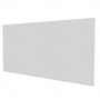 Shaker Designer White 1/2" Thick Finished Plywood Filler - 96" W x 48" H x 0.5" D 96" W
