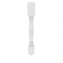 Shaker Designer White Turned Post - 3" W x 35.5" H x 3" D 3" W
