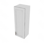 Shaker Designer White Double Door Wall Cabinet - 15" W x 42" H x 12" D 15" W