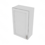 Shaker Designer White Single Door Wall Cabinet - 21" W x 36" H x 12" D 21" W