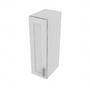 Shaker Designer White Single Door Wall Cabinet - 9" W x 30" H x 12" D 9" W